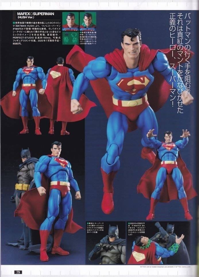 PO - Mafex No. 117 DC Comics Superman (Hush Ver.) Action Figure