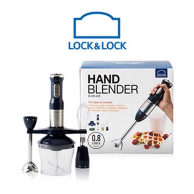 Portable Hand Blender with Turbo Speed by Lock & Lock Korea, TV & Home