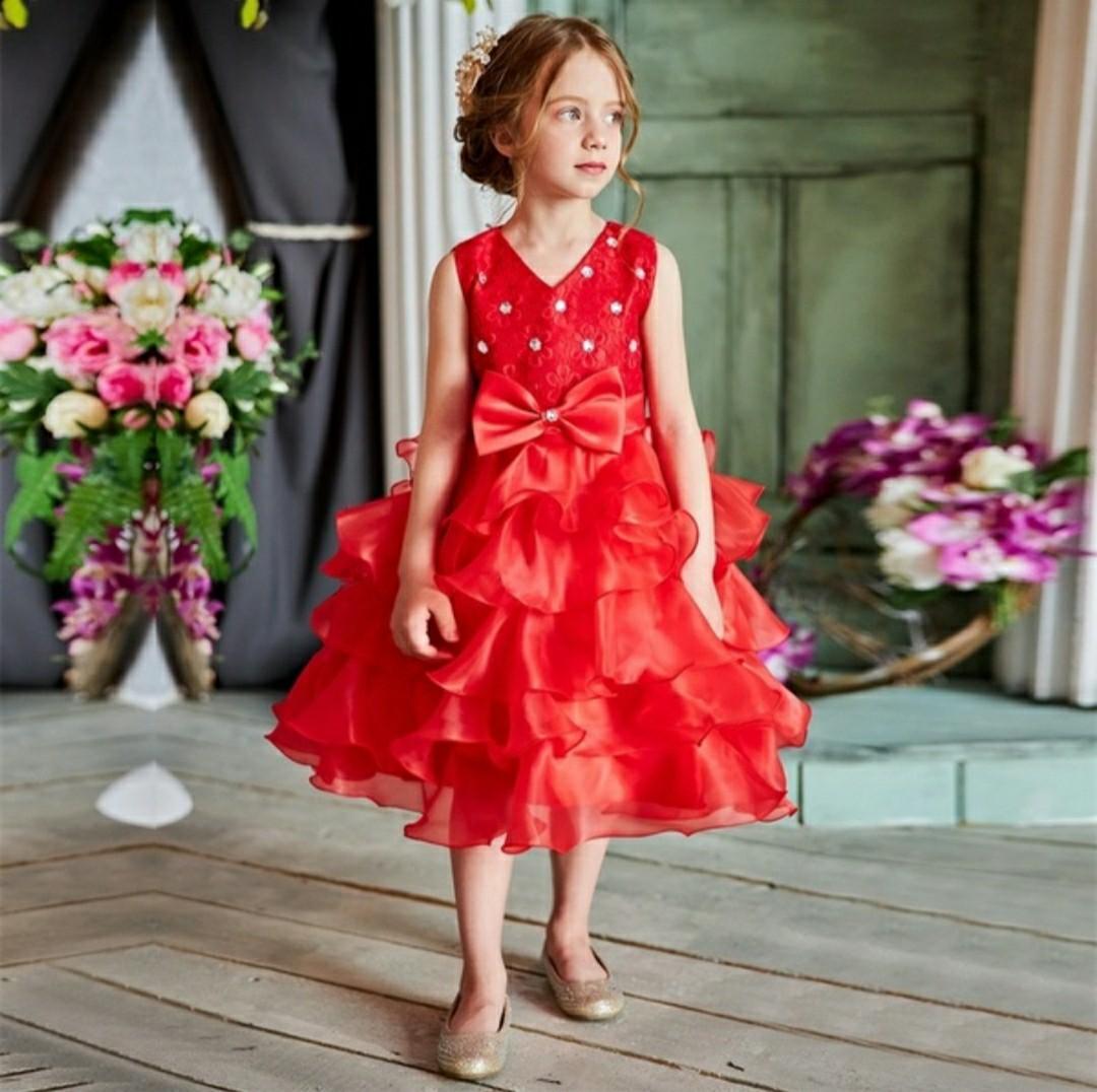 Red dress clearance child