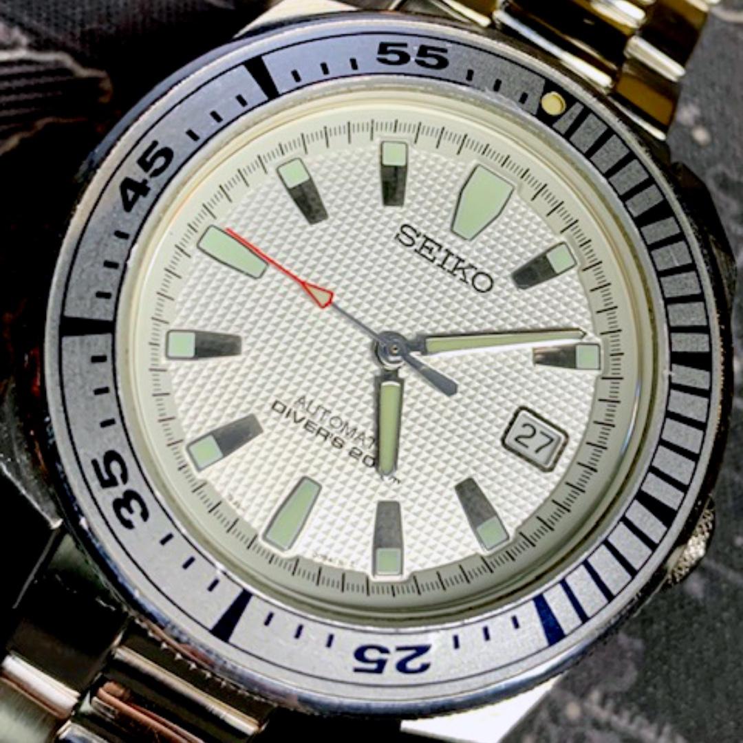 Seiko Samurai SNM009 7S35-00B0, Men's Fashion, Watches \u0026 Accessories,  Watches on Carousell