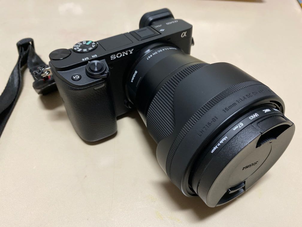 Sony A6400 with Sigma 16mm F1.4 lens, Photography, Cameras on