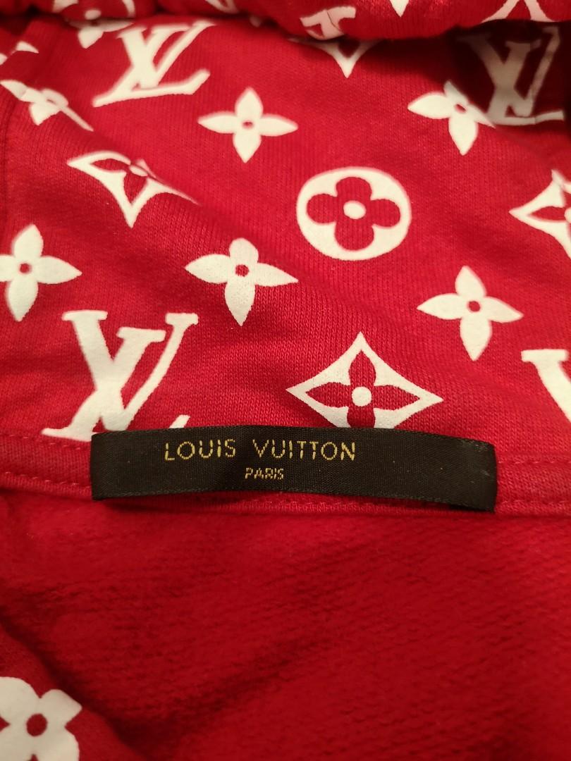 Supreme X LV hoodie, Women's Fashion 
