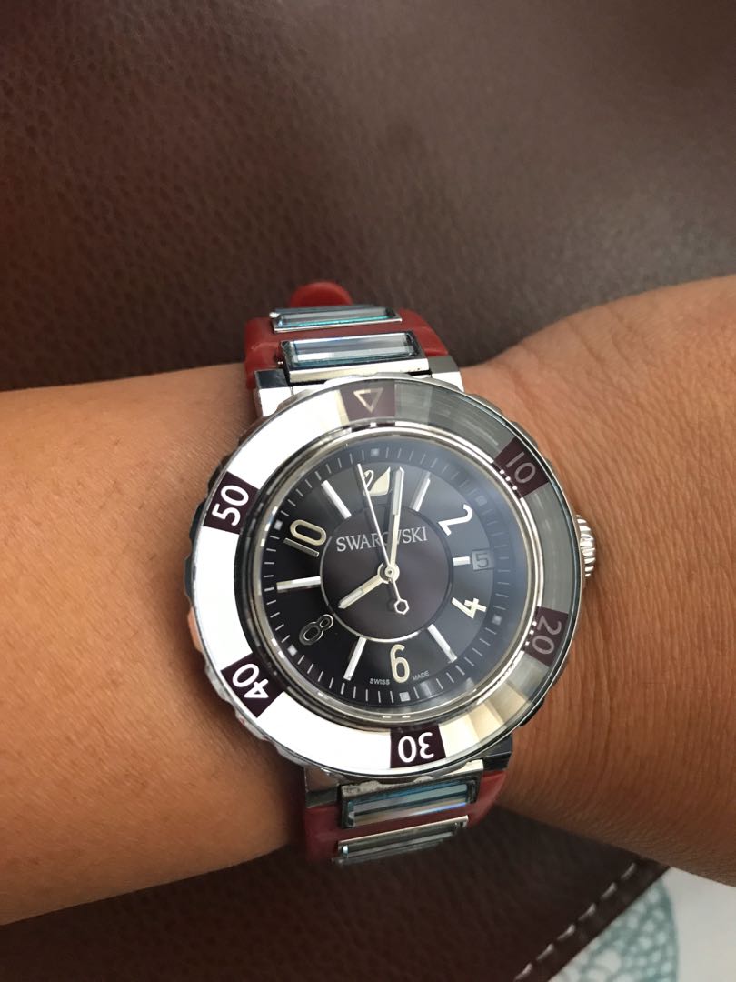 Swarovski Octea Sport Ultra Purple 999 980, Luxury, Watches