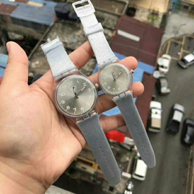 Swatch couple hot sale watch
