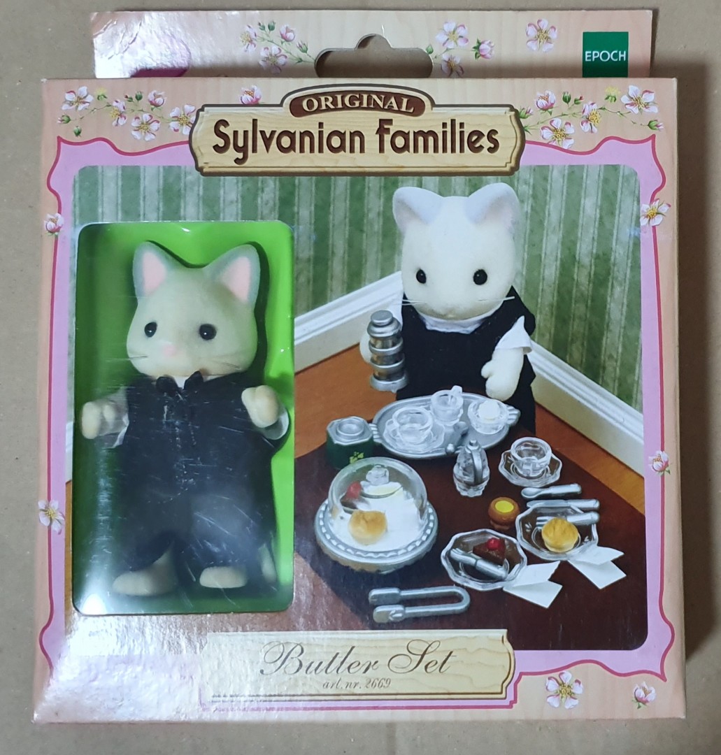 sylvanian families butler set