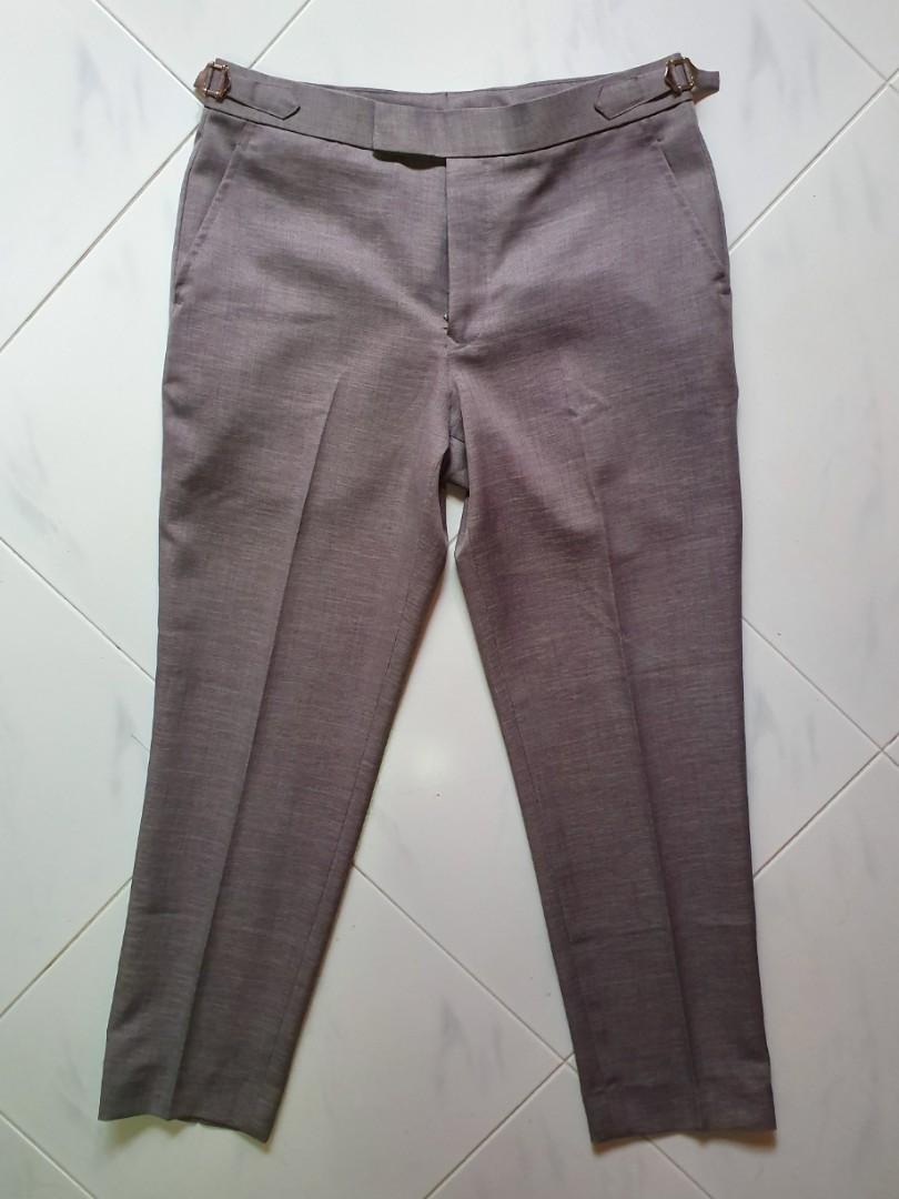 Tailor Made Pants w/ continuous waistband and side adjusters, Men's ...