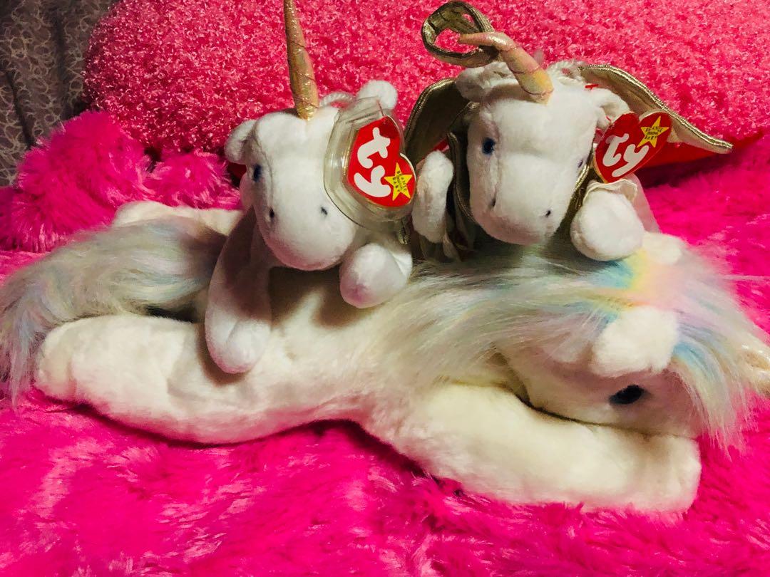 Astolfo Beanie Baby Ty Beanie Baby Unicorn Mystic Hobbies Toys Toys Games On Carousell ty beanie baby unicorn mystic