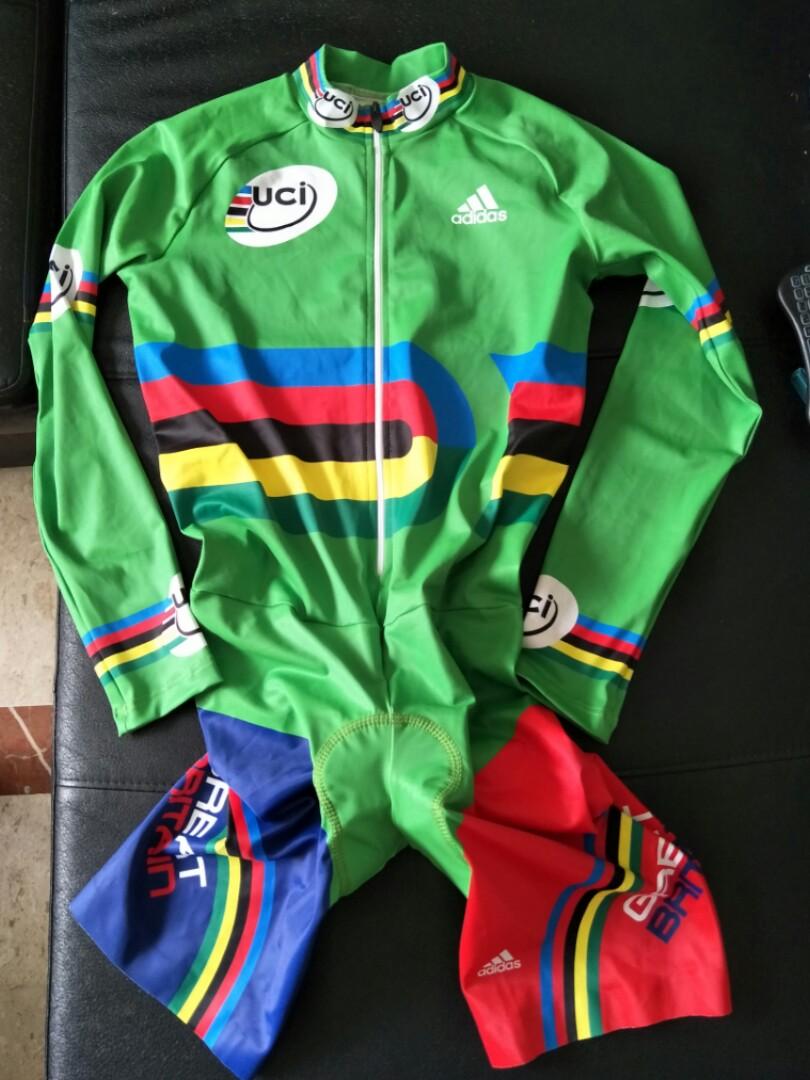Maillot Cyclisme Nalini Bouygues Telecom UCI Pro Tour - Taille L - Bleu - Vintage