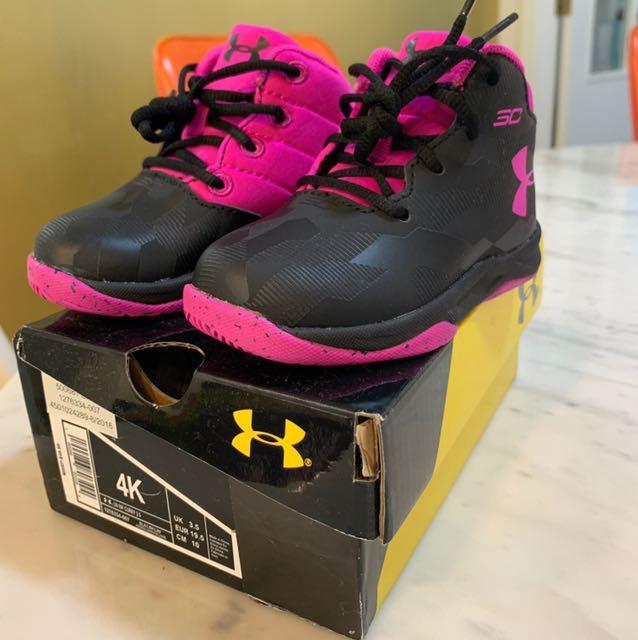 infant girl under armour shoes