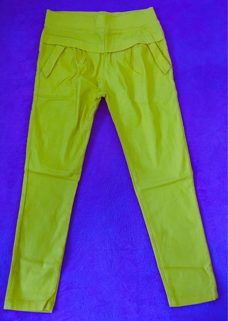 jeans yellow