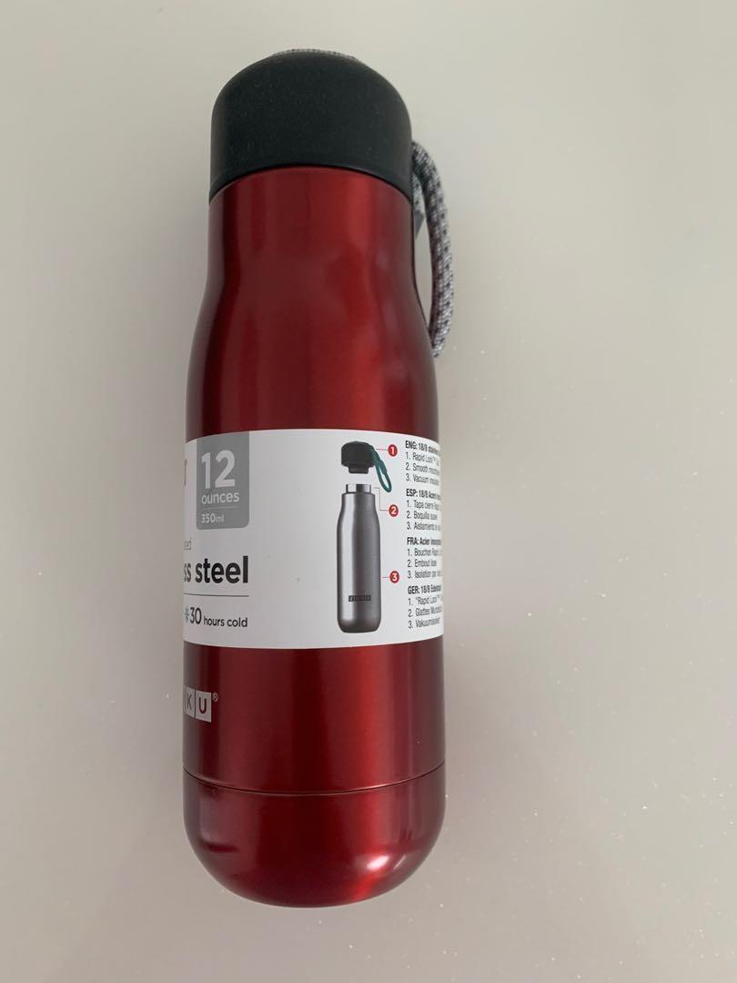 Zoku 12oz vacuum stainless bottle, Furniture & Home Living, Kitchenware ...