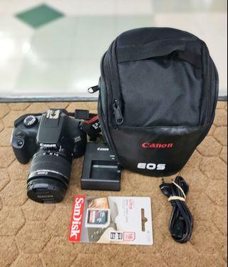 Canon 3000D Wifi Sharing Free Bag and  16gb