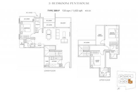 3-Bedroom Penthouse