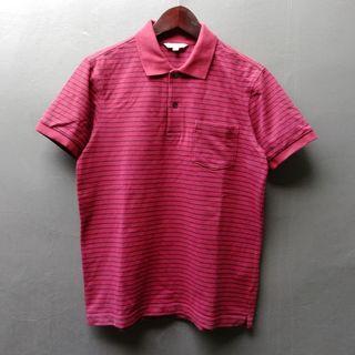 Polo Shirt Uniqlo Stripe Size M