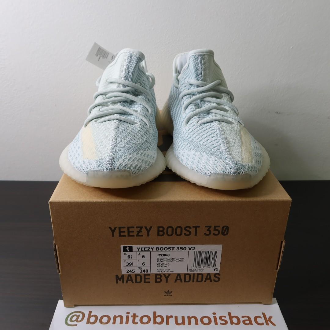 Adidas Yeezy Boost 350 V2 Cloud White Non Reflective On Carousell