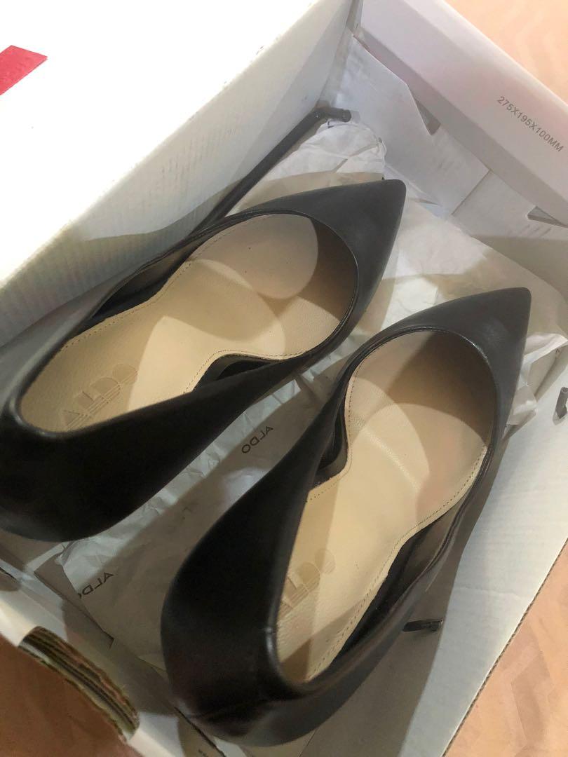 aldo black pumps