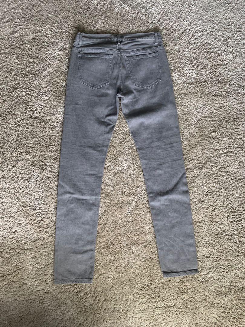 apc grey jeans