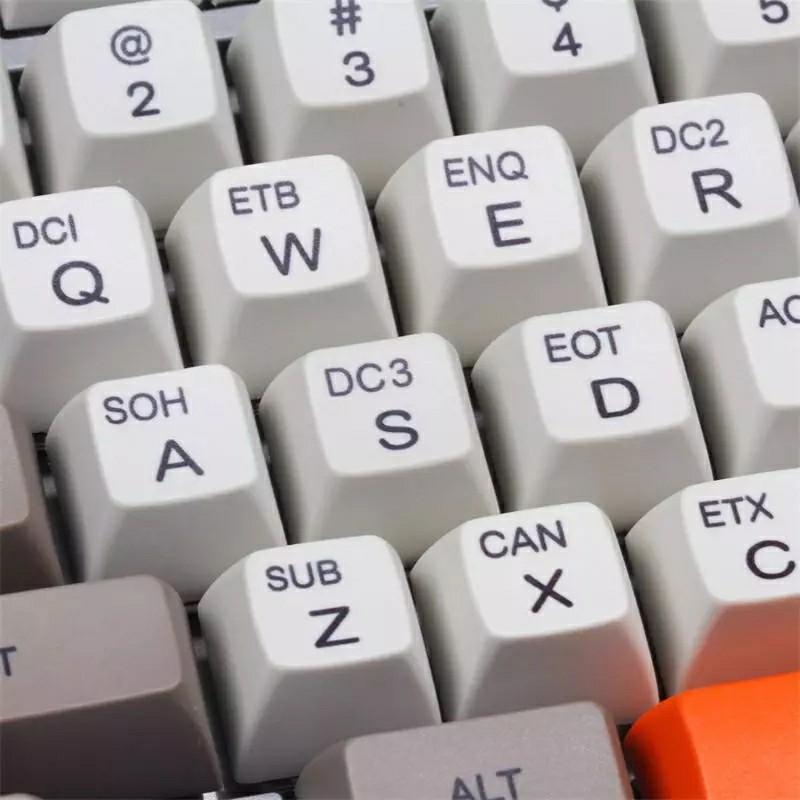 Keycaps PBT Dye-Subbed SA Profile ASCII Control Code, Computers & Tech ...