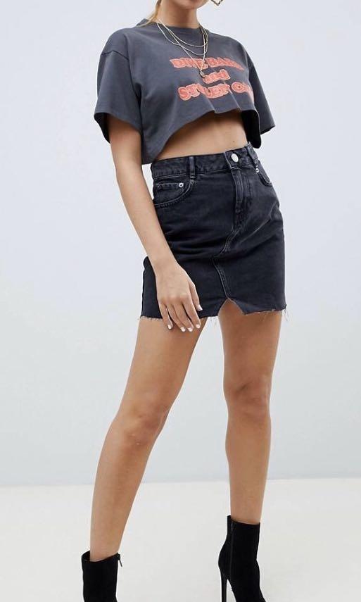 Black pelmet skirt clearance
