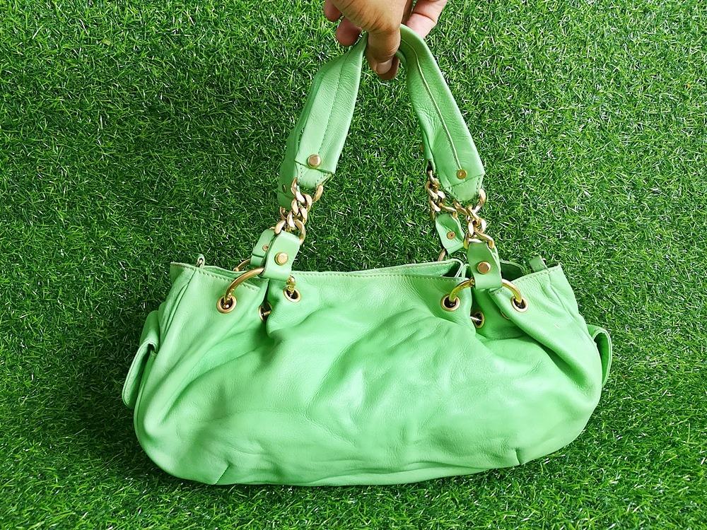 Juicy couture hotsell green bag