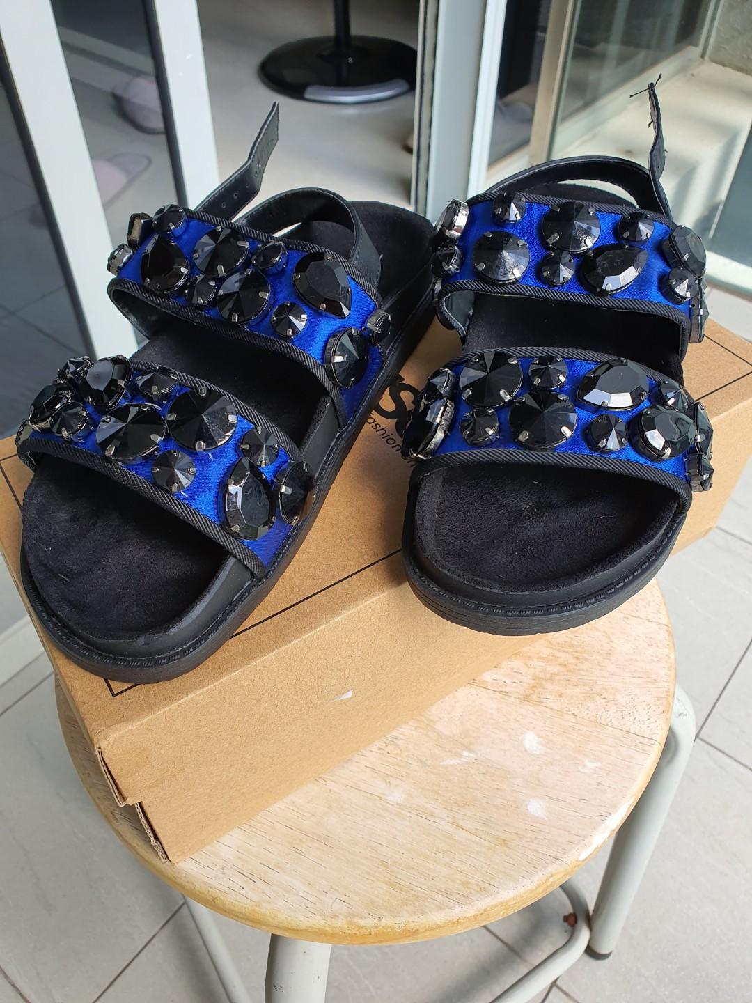 electric blue shoes uk