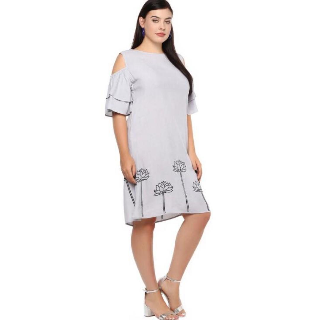 Cold shoulder Plus size dress 😍 (Category: Dresses) located in Manila. Submitted by mickeymon (Listing ID 265844587, Image 3). Description: to order send us: FULLNAME: COMPLETE SHIPPING ADDRESS CONTACT #’s PAYMENT CHOICES: GCASH, BPI, Eastwest or Any remittances PHOTO OF ORDERS 👗 1-2 days reservation only!!!Send us proof of payment via facebook messenger or viber/whatsapp 0966-621-2766 ♥️ Order now while stocks last 😉👀✔️.