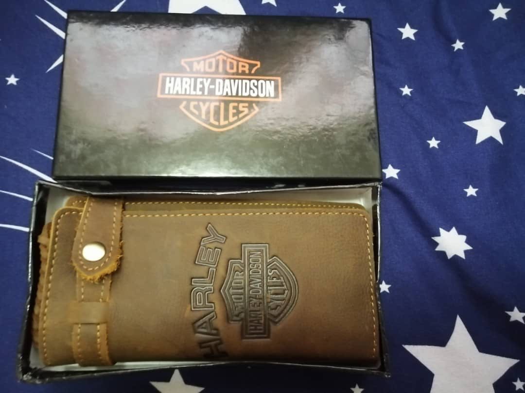 HarleyDavidson Wallet, Men's Fashion, Watches & Accessories, Wallets