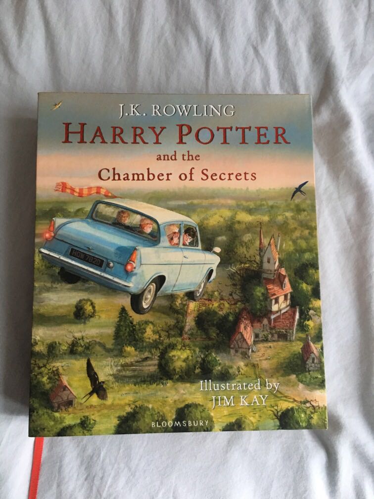 Harry Potter illustrated box set, Hobbies & Toys, Books & Magazines