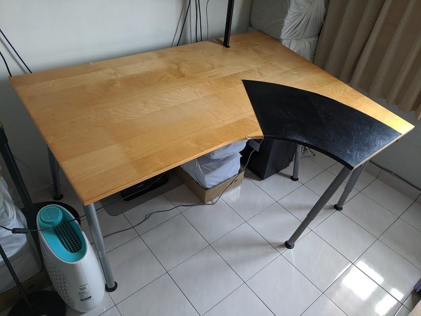 Ikea galant online desk pad