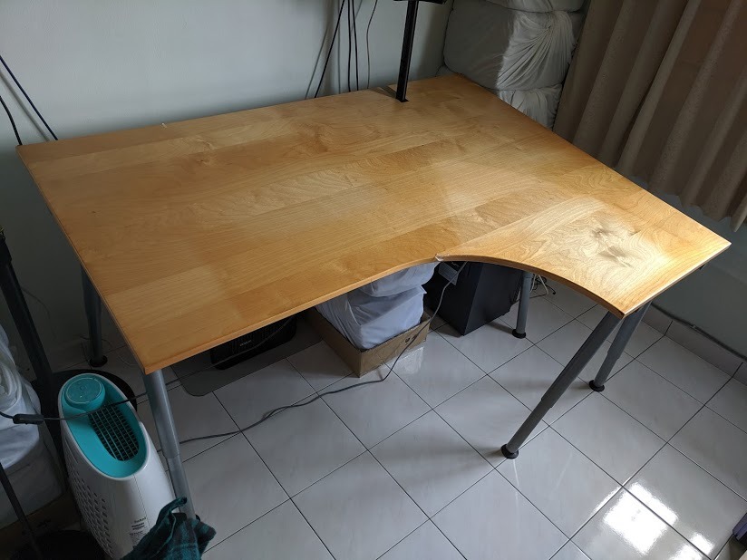 Ikea galant desk pad top
