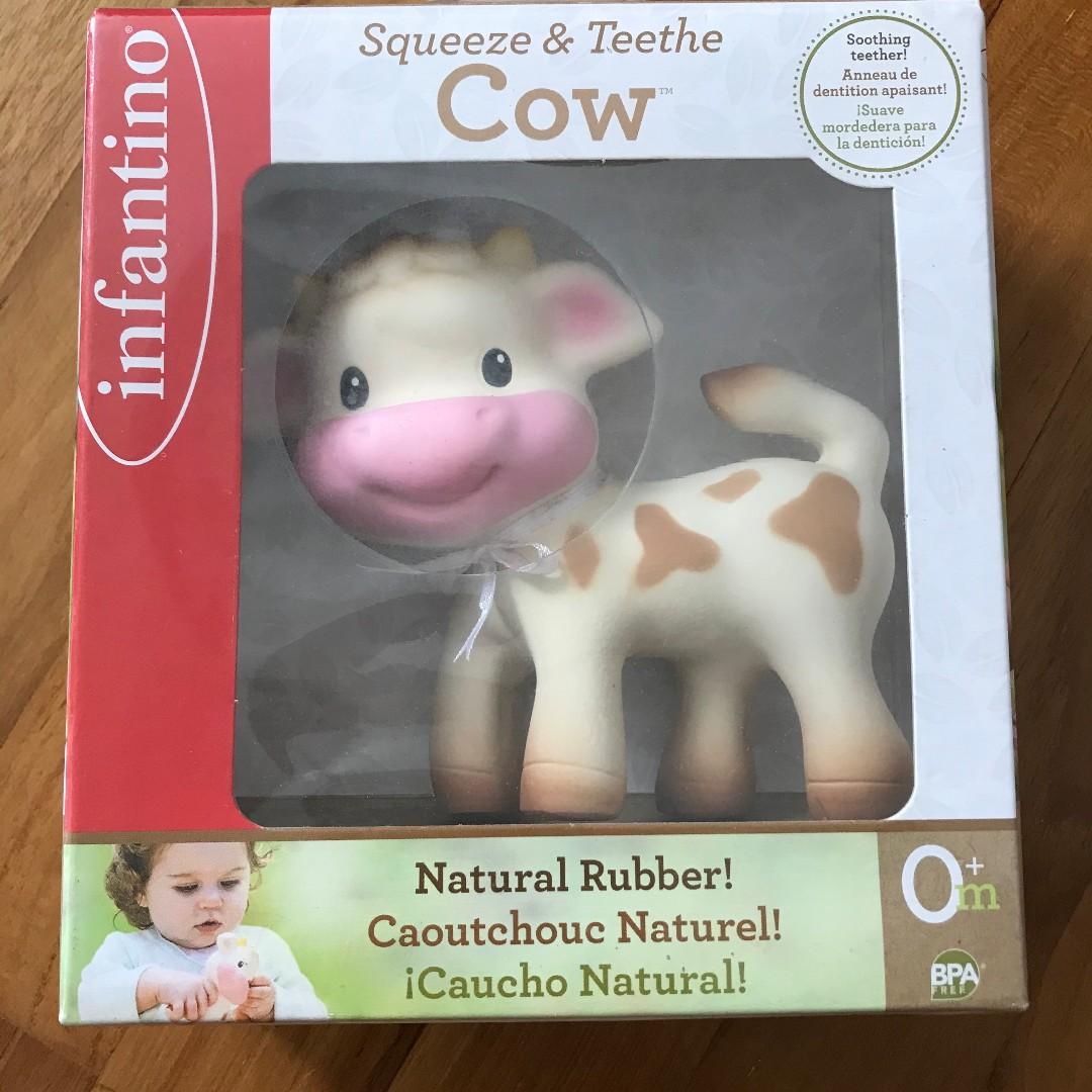 Infantino cow teether hot sale