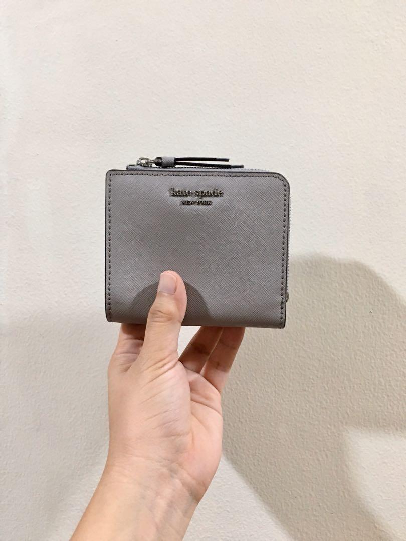 Soft taupe shop kate spade wallet