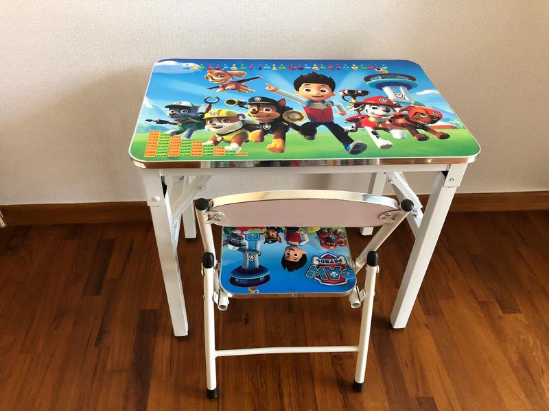 Paw patrol discount study table