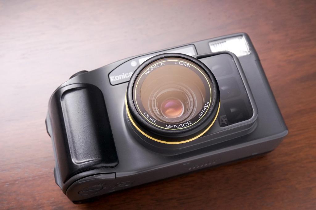 Konica MR.640 weather seal Point & Shoot film camera, Photography, Cameras on Carousell