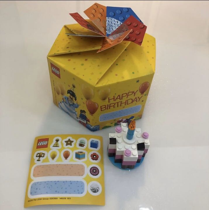 lego birthday cake set