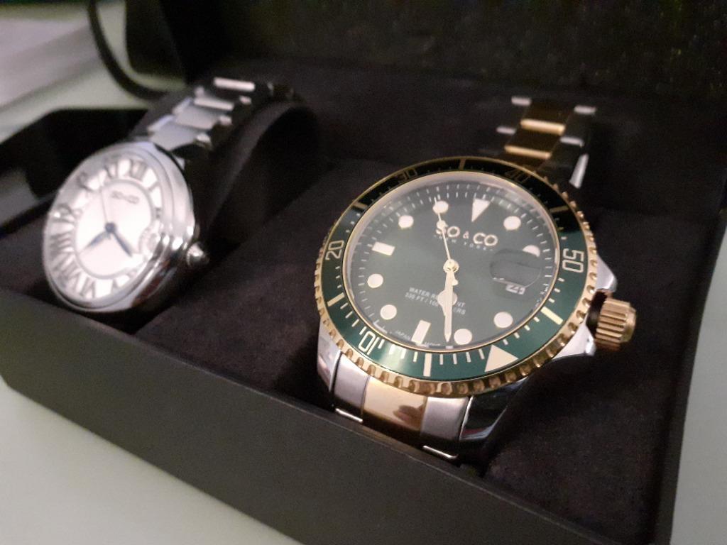 So & co men's yacht timer watch cheap