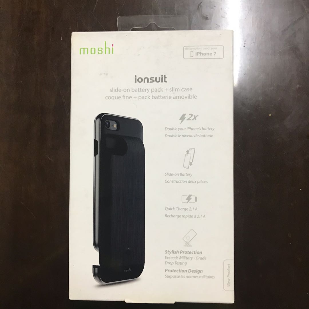 Moshi Slideon Battery Pack + Slim Case, Mobile Phones & Gadgets