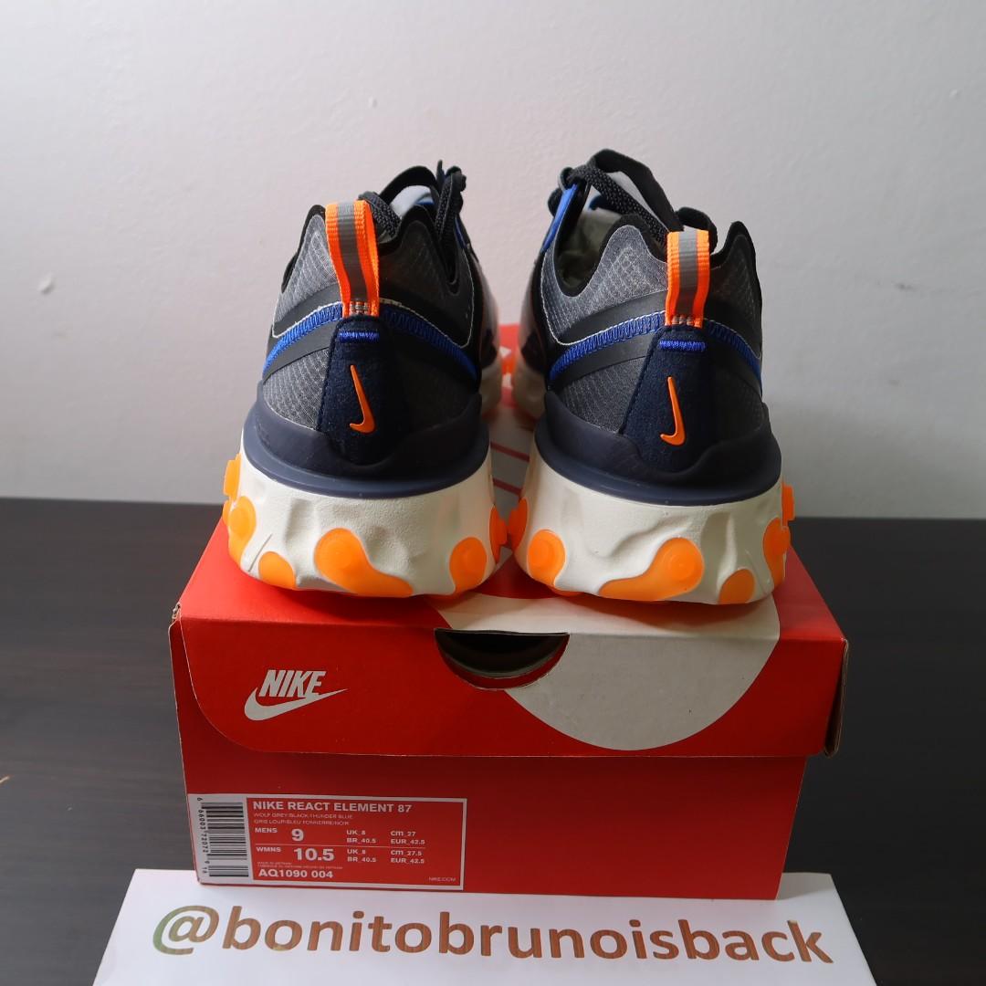 Nike react element 87 femme orange shop