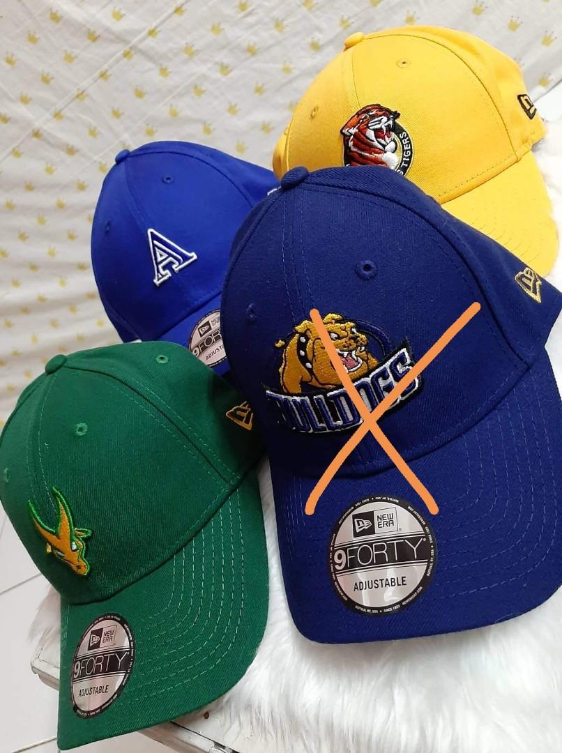 Original New era caps (Category: Caps & Hats) located in Manila. Submitted by kevs. (Listing ID 265831620, Image 1). Description: For sale! Original New Era Caps (FEU/UST/ATENEO) Price before 1,895 Price now 1,200 Slightly nego Pm is the susi.