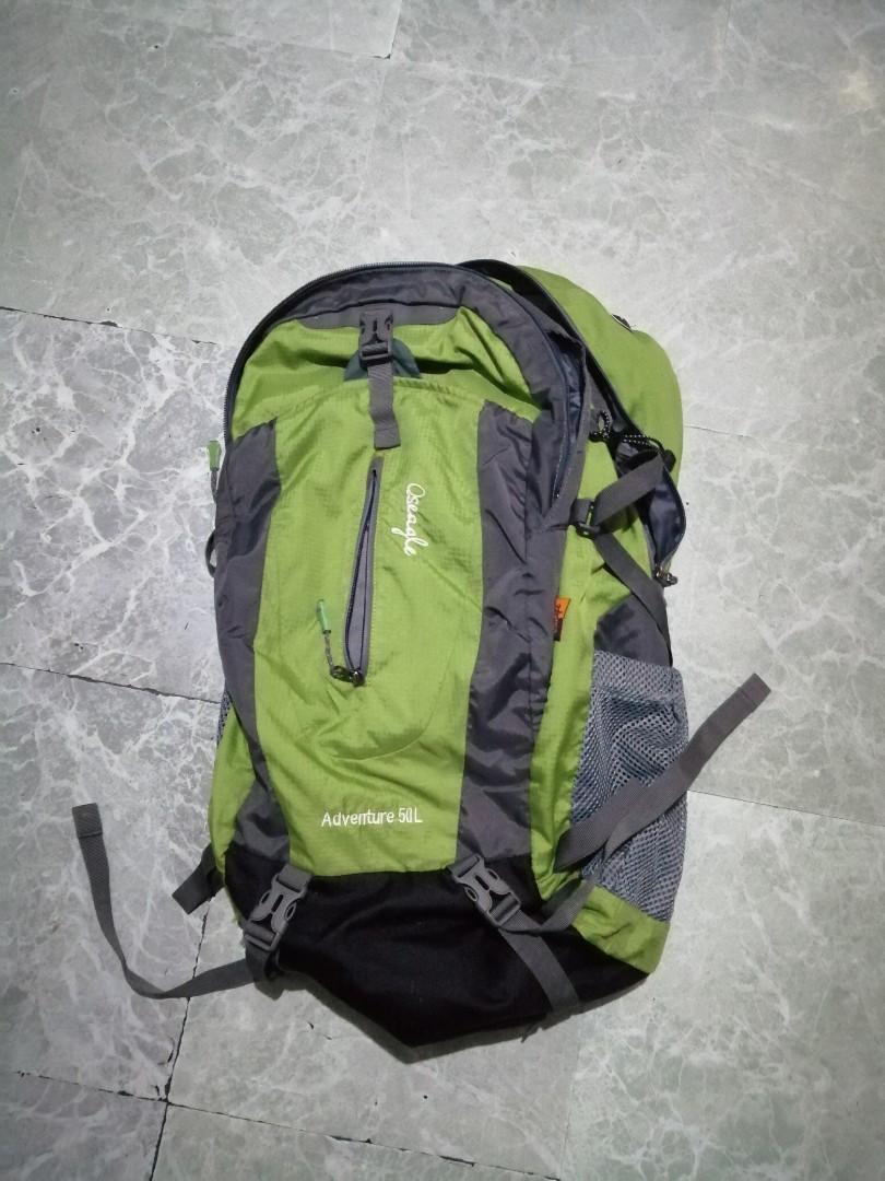 Oseagle Adventure 50L Hiking Bag Men s Fashion Activewear on
