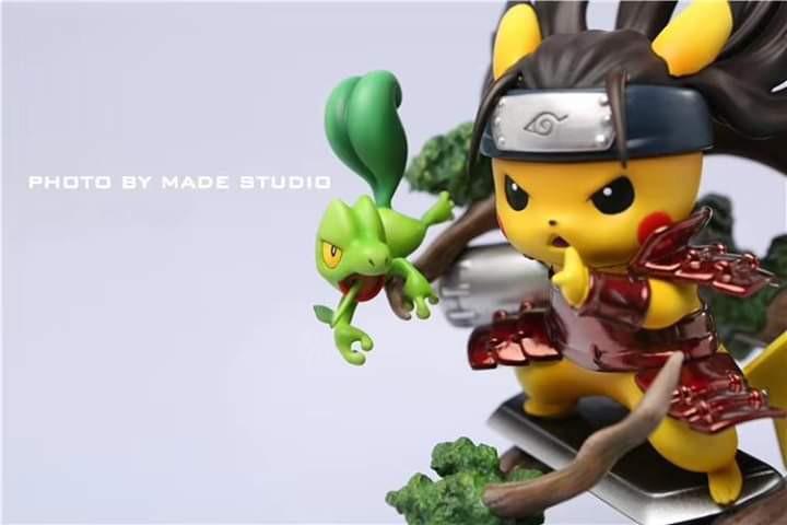 Pikaruto Exclusive Model Figure Statue - Pikachu & Naruto Pokemon Morph