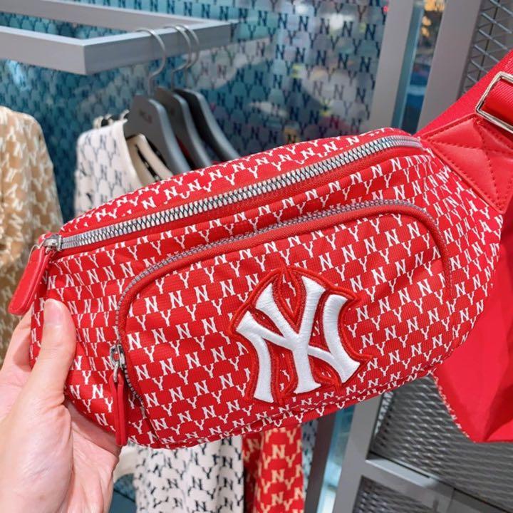 mlb x gucci waist bag