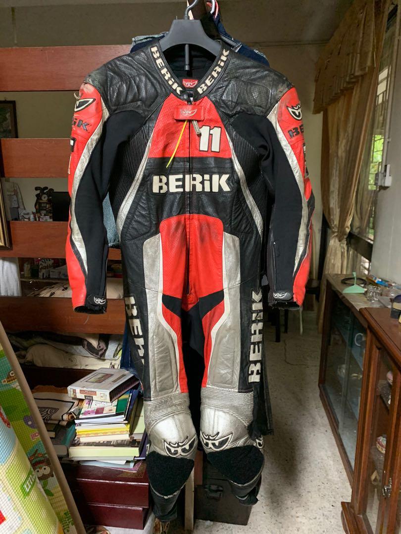 Racing Suit Berik Kangaroo Leather Motorbikes on Carousell