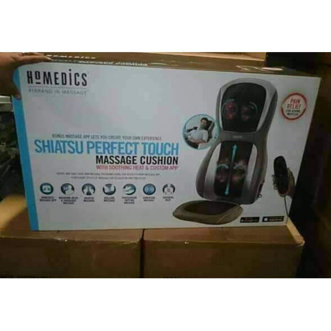 Homedics shiatsu perfect touch massage cushion clearance