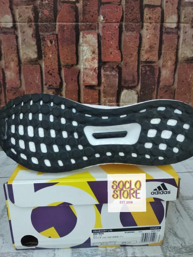 ultra boost white core black