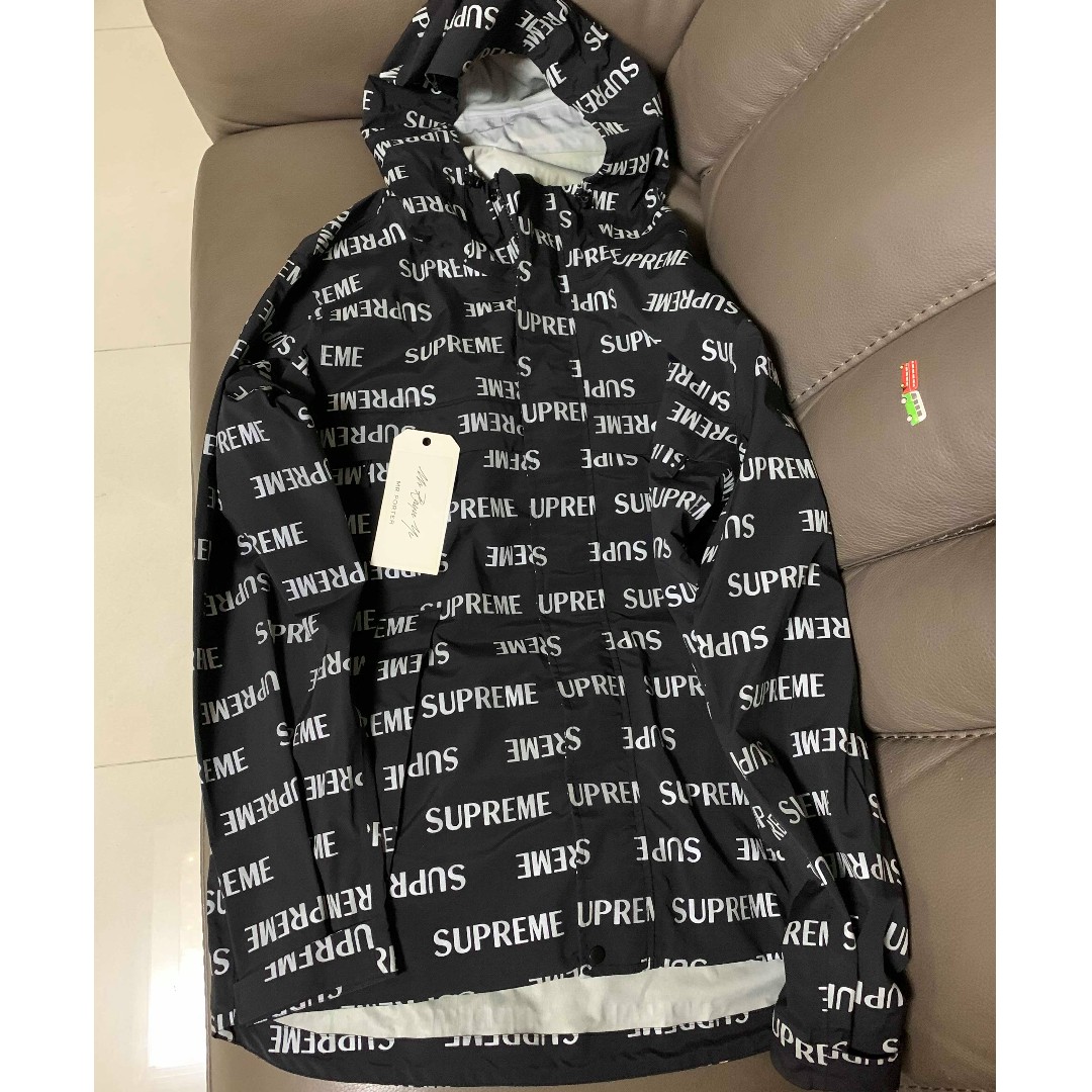 Supreme Reflective Taped Seam Jacket