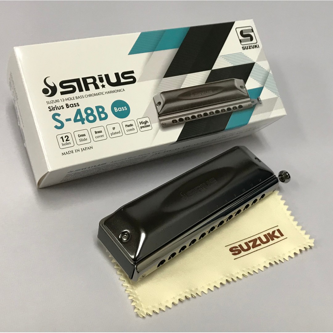 Suzuki Harmonica(S48B Sirius Bass Chromatic) 12孔低音半音阶口琴, Hobbies