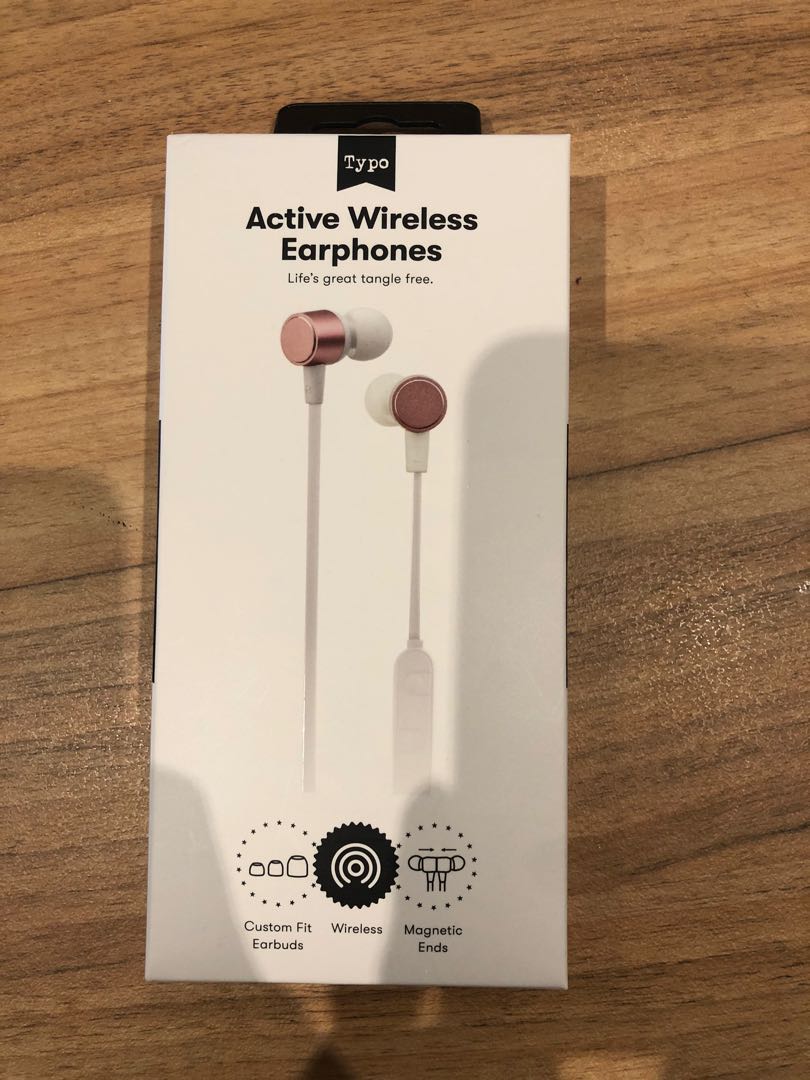 Typo active outlet wireless earphones