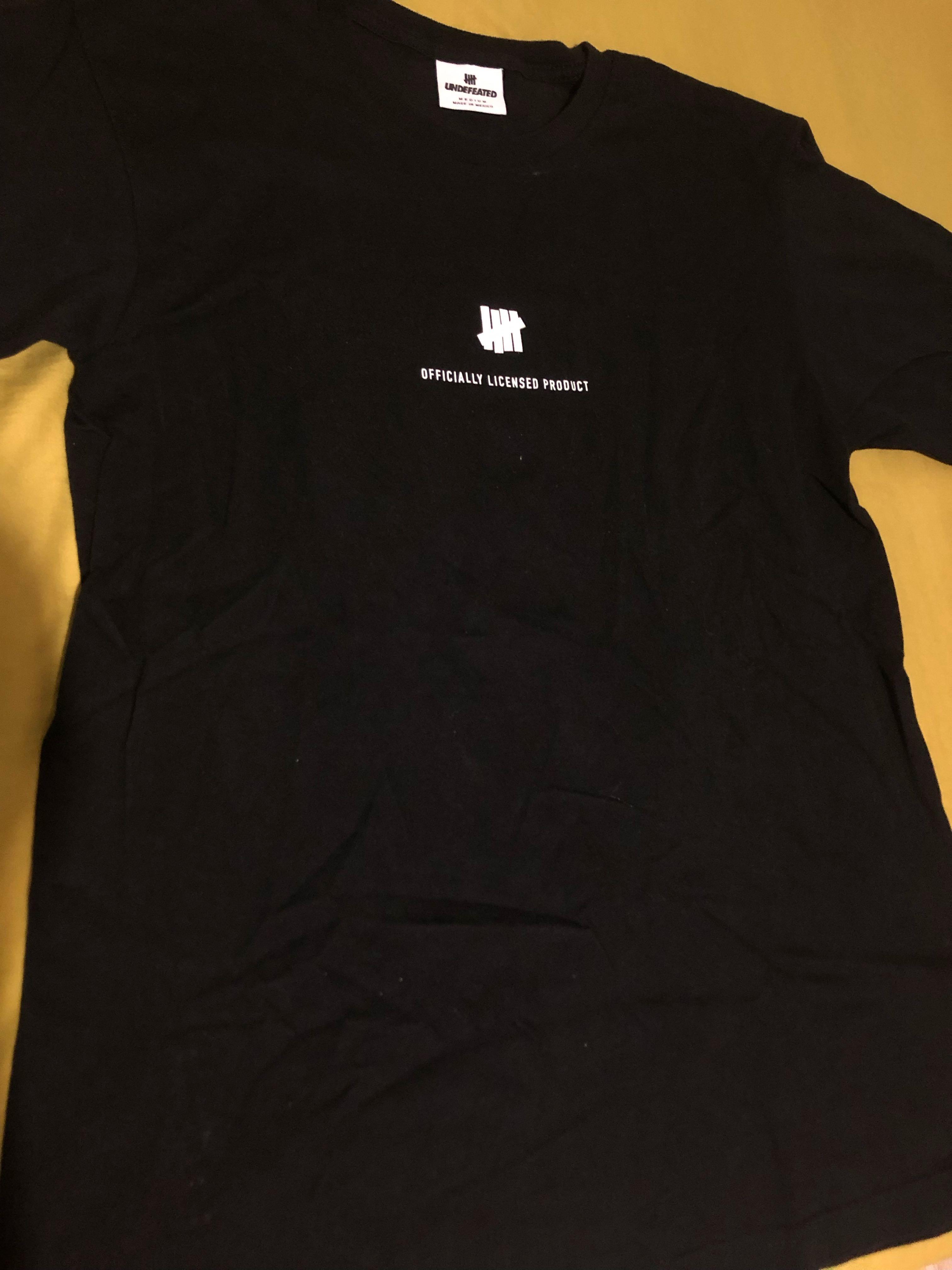 Undefeated Tee, Men's Fashion, Tops & Sets, Tshirts & Polo Shirts ...
