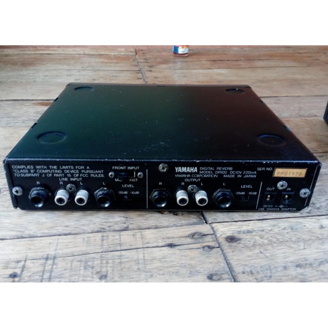 Yamaha Digital Reverb Processor, Audio, Other Audio Equipment on Carousell